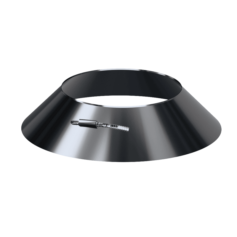 ADAM GAS Ø130/200mm Concentric Flue Rain Collar