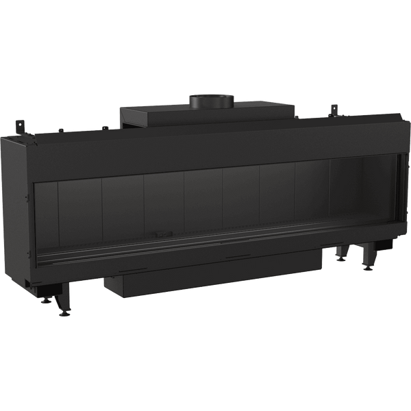 Leo 200 Front-Facing Natural Gas Fireplace Insert – 16kW