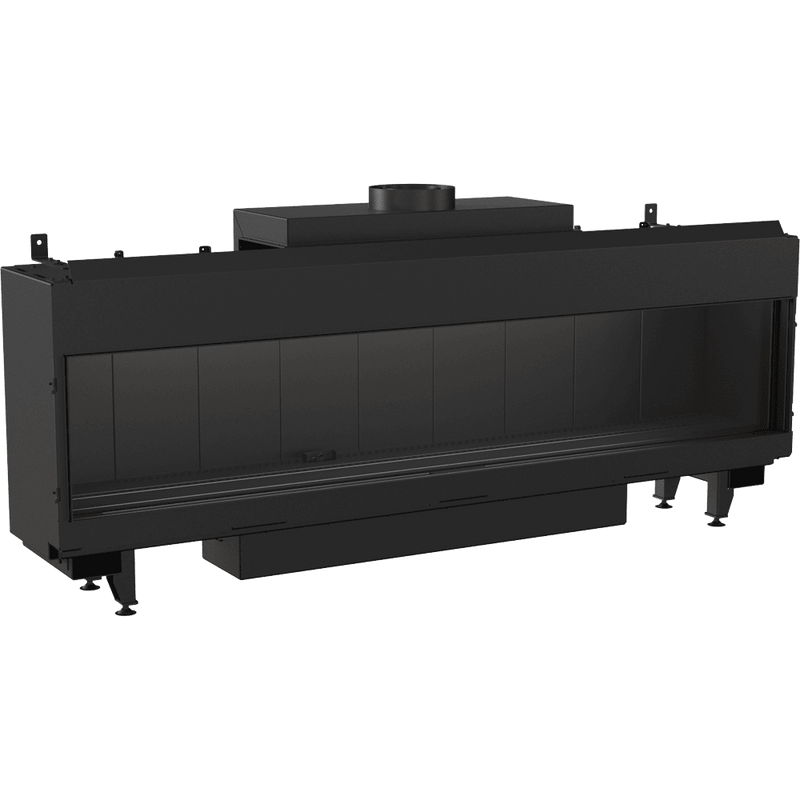 Leo 200 Front-Facing Natural Gas Fireplace Insert – 16kW