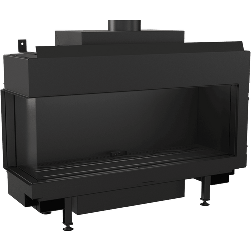 Leo 100 Left-Sided Natural Gas Fireplace Insert – 9kW