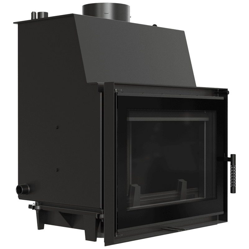 Zosia Deco Wood Burning Boiler Fireplace Insert – 14kW