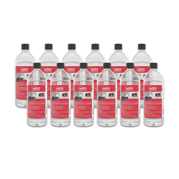 Biofuel liquid for biofireplaces 12 pcs. BIO-DECO