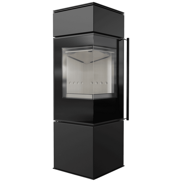 REN/S Left Sided Wood Burning Steel Stove – 7kW
