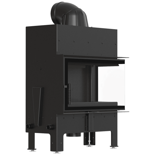 Floki M Wood Burning Fireplace Insert – Right