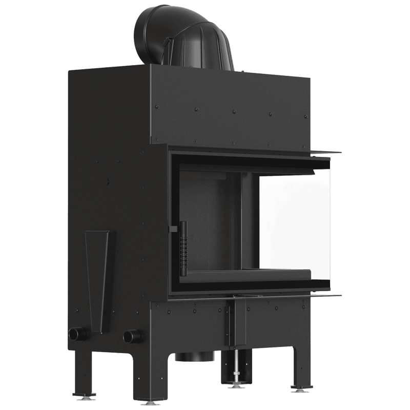 Floki M Wood Burning Fireplace Insert – Right