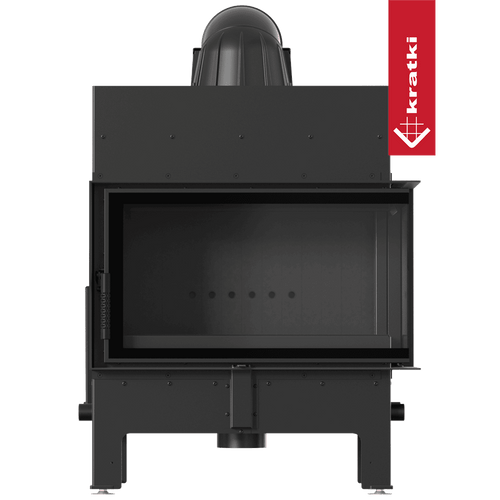 Floki M Wood Burning Fireplace Insert – Right