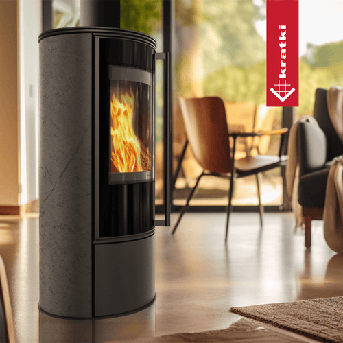 Erik Wood Burning Steel Stove – 5.5 kW