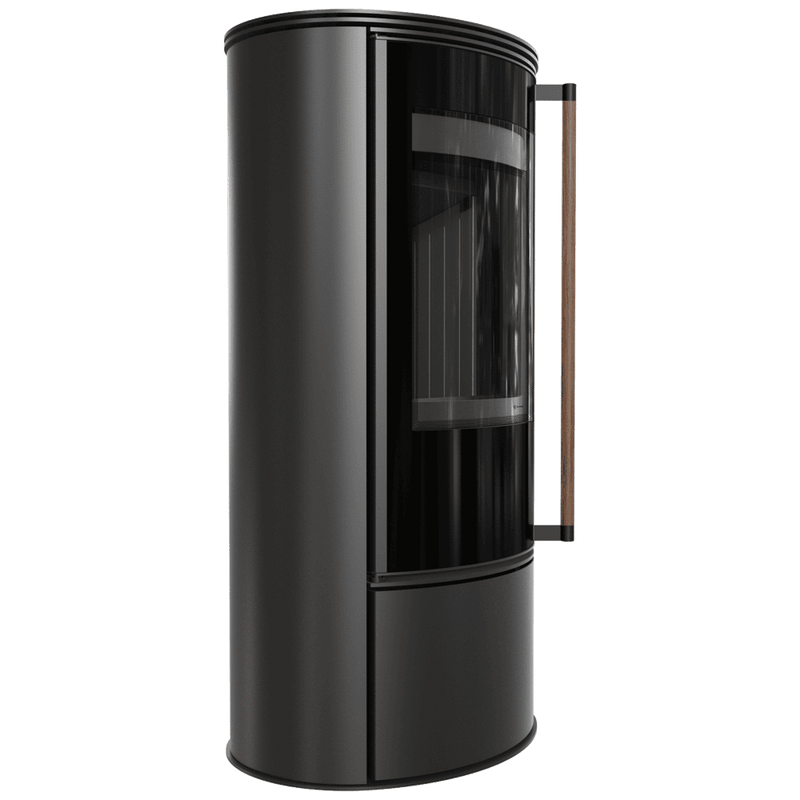 Erik Steel Wood Burning Stove – 5.5kW - Hardwood Handle