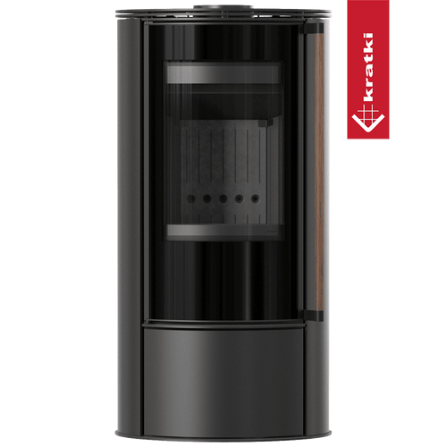 Erik Steel Wood Burning Stove – 5.5kW - Hardwood Handle