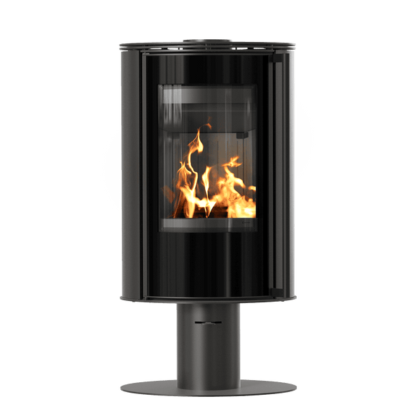 Erik Wood Burning Steel Stove on Pedestal – 5.5kW