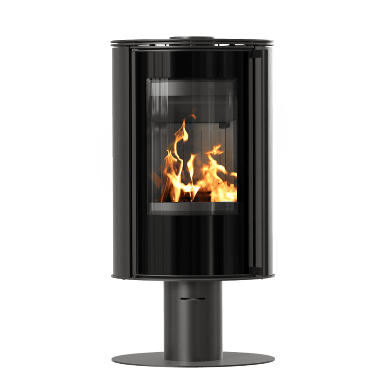 Erik Wood Burning Steel Stove on Pedestal – 5.5kW