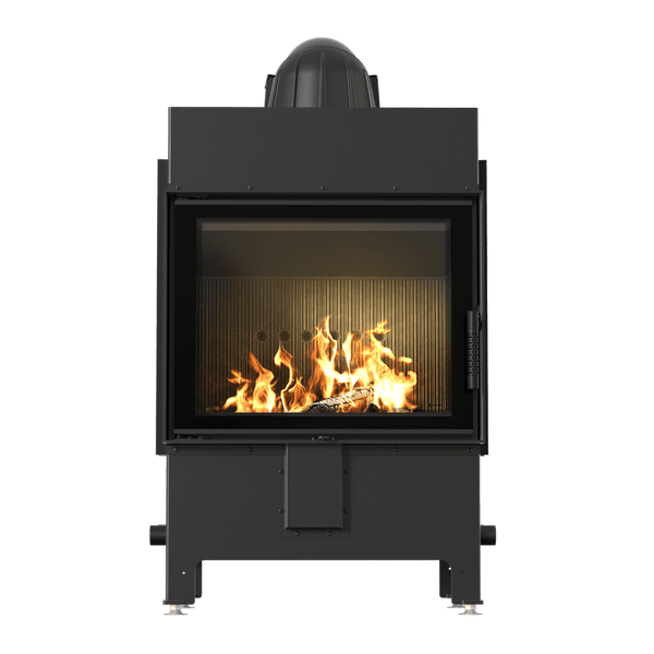 Lucy Wood Burning Steel Fireplace – 12kW