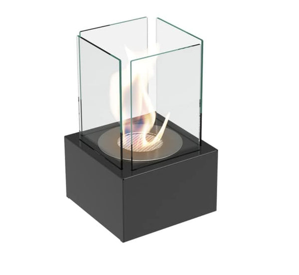 Tango 1 Tabletop Freestanding Bioethanol Fireplace – Black