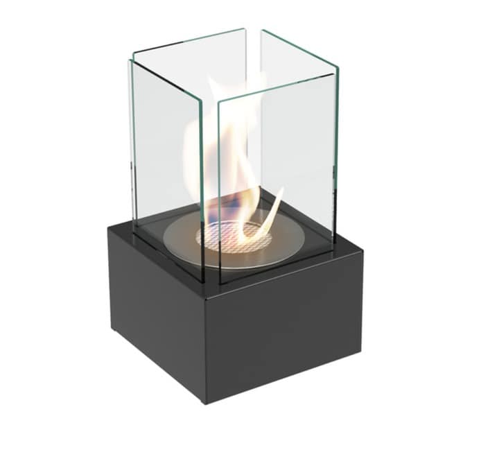 Tango 1 Tabletop Freestanding Bioethanol Fireplace – Black