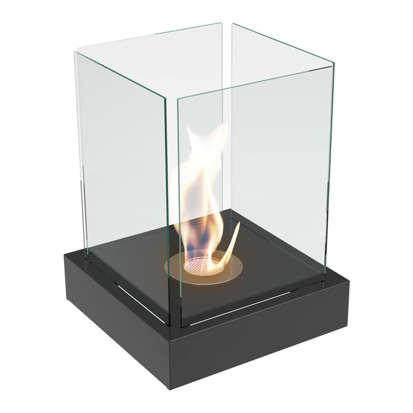 Tango 4 Freestanding Bioethanol Fireplace – Black