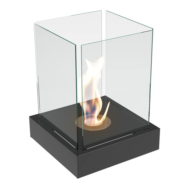 Tango 4 Freestanding Bioethanol Fireplace – Black