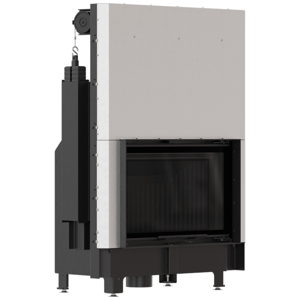 Zibi Eco Wood Burning Fireplace Insert – Lift-Up Door – 9.9kW