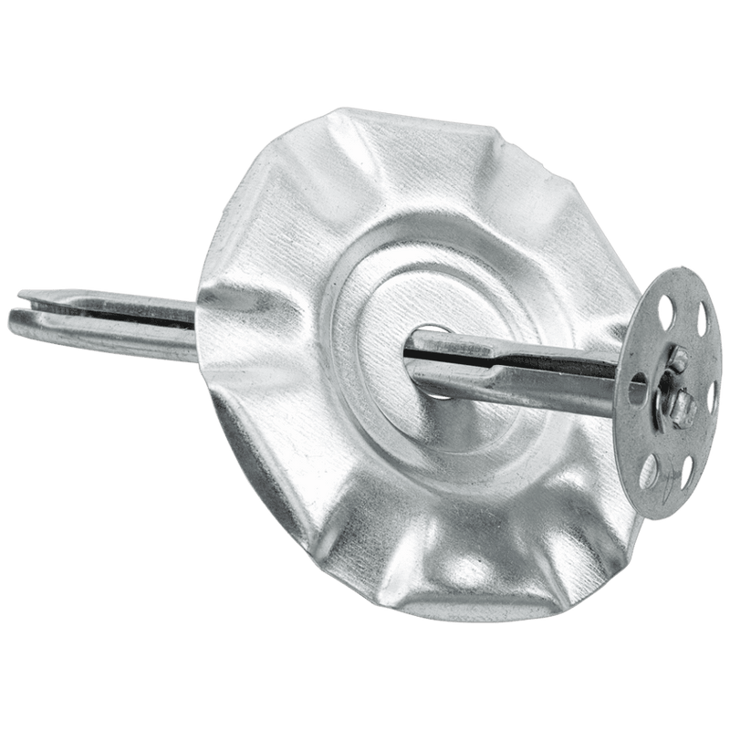 Non-flammable disc dowel, matal plug 8 x 110mm for heat-resistant plates