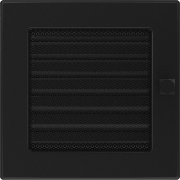 Vent Cover 17x17 black with blinds