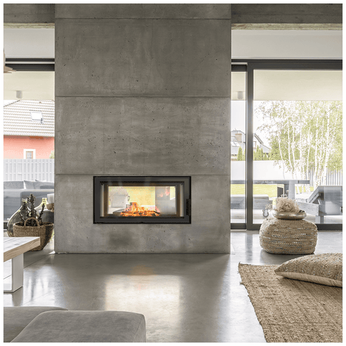 Lucy Tunnel Wood Burning Fireplace Insert – 16kW