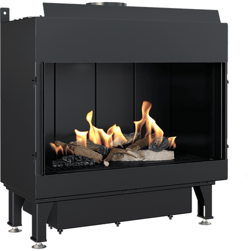 Leo 70 Front-Facing Propane Butane Gas Fireplace Insert – 6.1kW