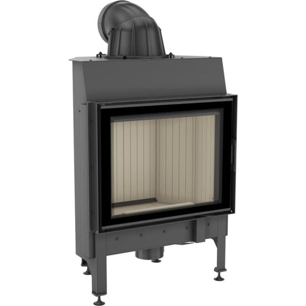 NADIA Steel Wood Burning Fireplace Insert – 10kW