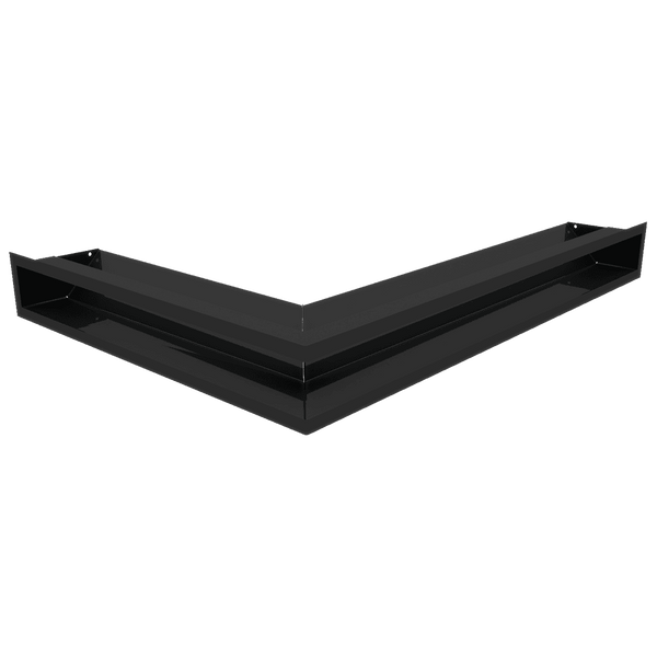 Vent Cover LUFT corner right 54,7x76,6x9 black