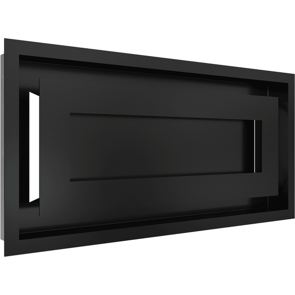 Vent Cover WIND 22x45 black