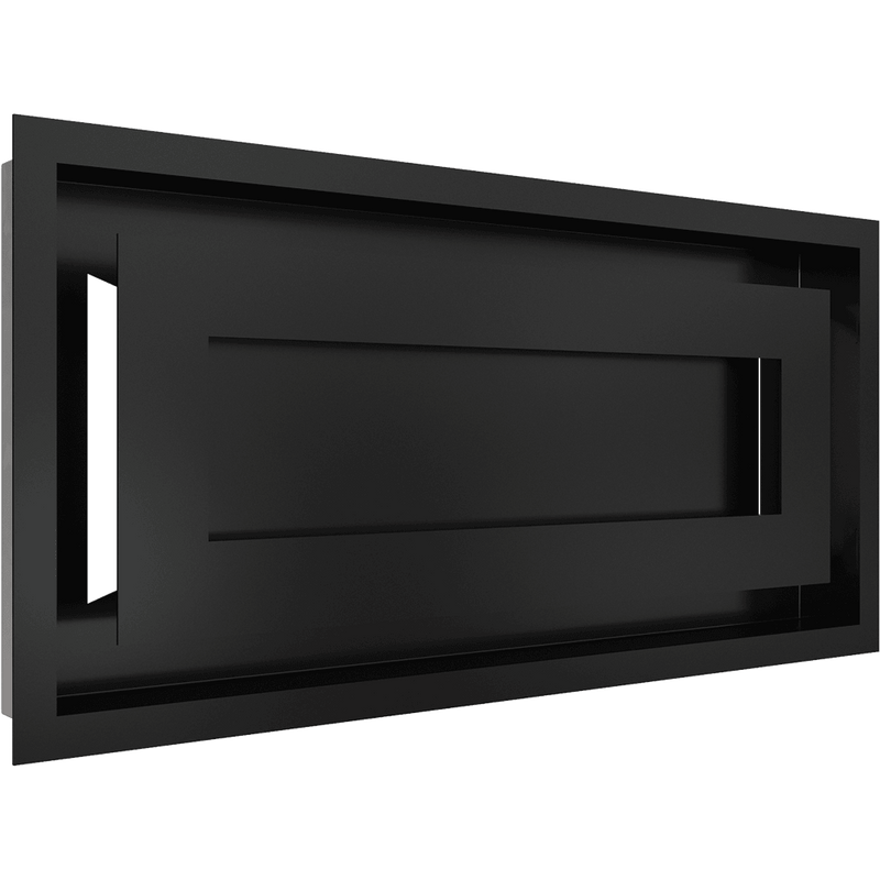 Vent Cover WIND 22x45 black