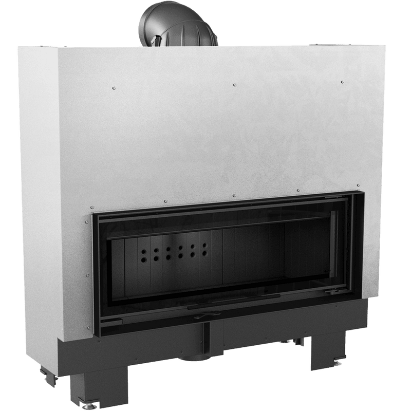 MB100 Wood Burning Fireplace Insert – Lift-Up Door – 14kW