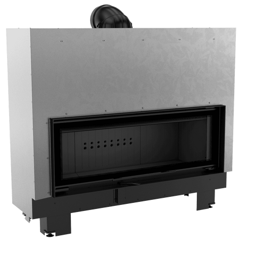 MB120 Wood Burning Fireplace Insert – Lift-Up Door – 20kW