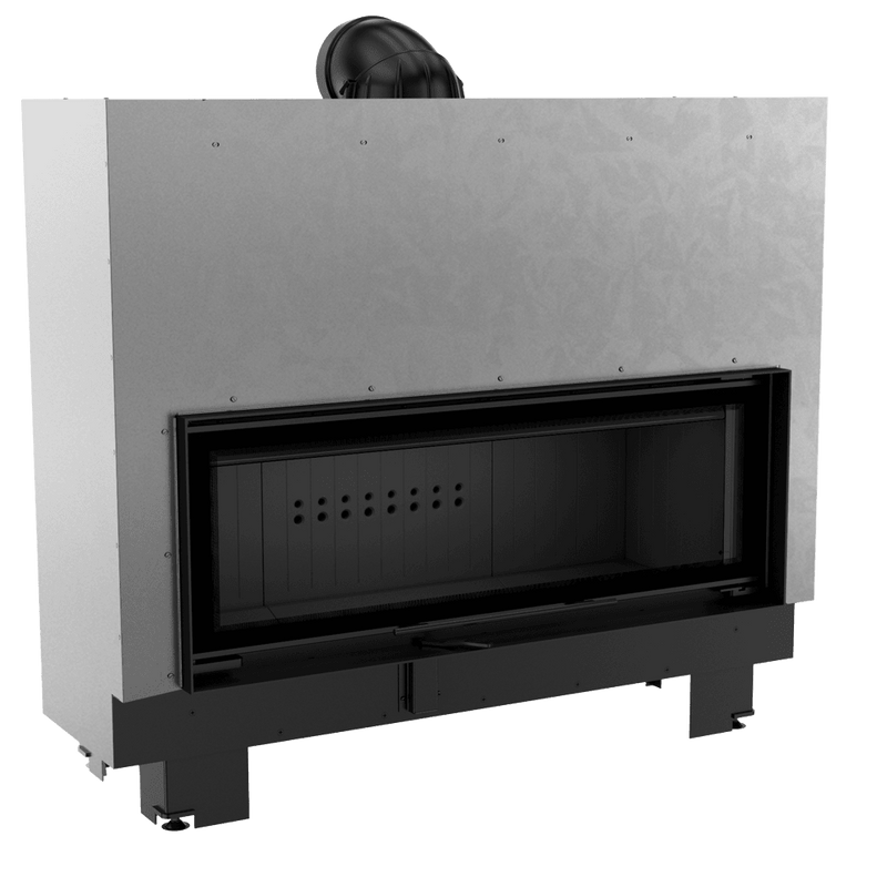 MB120 Wood Burning Fireplace Insert – Lift-Up Door – 20kW