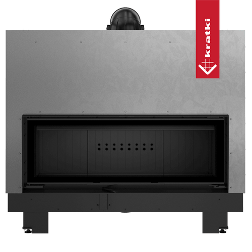MB120 Wood Burning Fireplace Insert – Lift-Up Door – 20kW