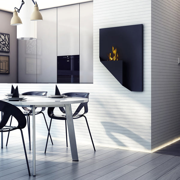 PAPA Wall Mounted Bioethanol Fireplace