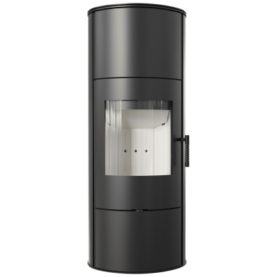 Wood burning steel stove KRATKI ROLLO High 7 kW Ø 150