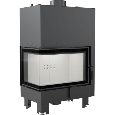 Water heating fireplace MBM Left 12 kW Ø