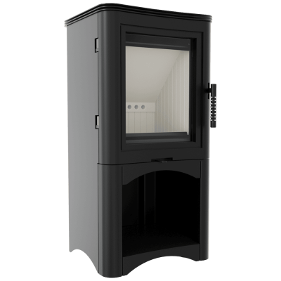 Wood burning steel stove  K5 Ø 150 7