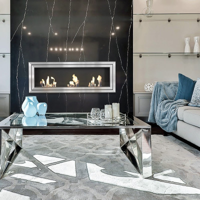 Wall mounted Bioethanol fireplace JULIET 1800