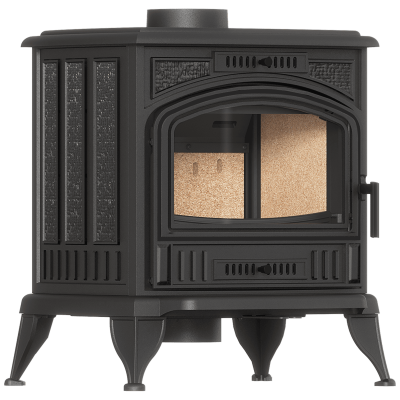 Cast iron wood burning stove KRATKI K6 ECO Ø 150 6,5 kW