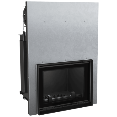 Water heating fireplace KRATKI ZUZIA 12 kW Ø 200 lift-up