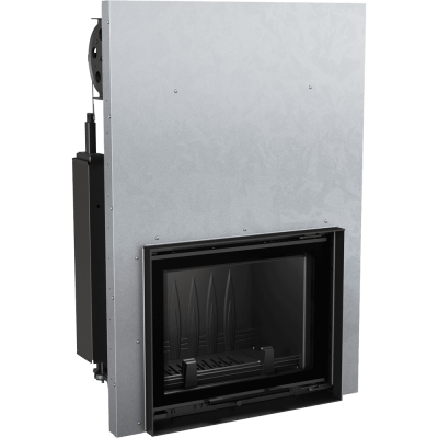 Cast iron fireplace KRATKI MAJA 8 kW Ø 200 lift-up