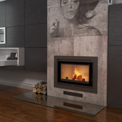 Cast iron fireplace WIKTOR 14 kW Ø