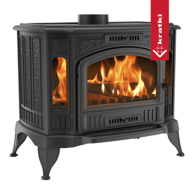 Wood burning cast iron stove K9 Ø 150 10