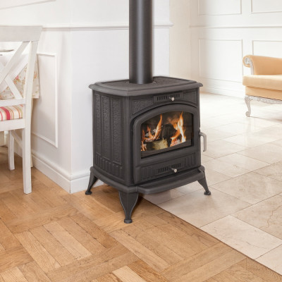 Wood burning cast iron stove K6 Ø 150 8
