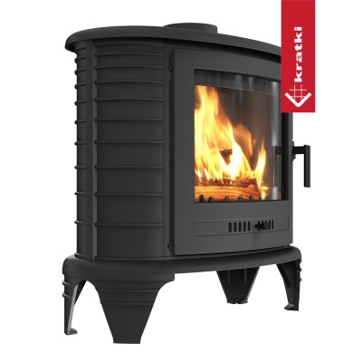 Wood burning cast iron stove K8 Ø 130 9