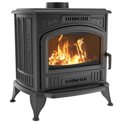 Wood burning cast iron stove KRATKI K6 Ø 150 8 kW