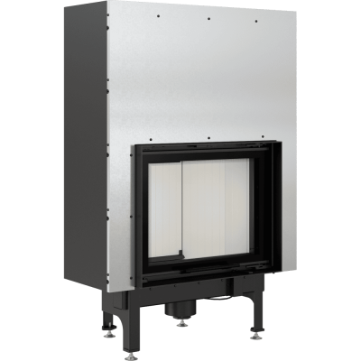 Steel fireplace KRATKI NADIA 10 kW Ø 200 Lift-up