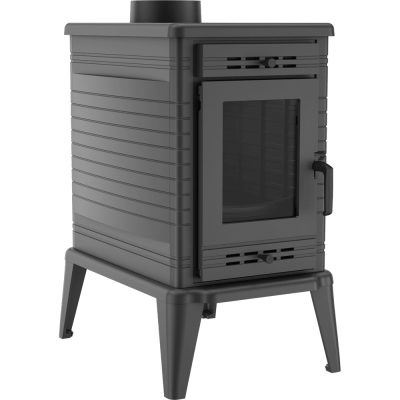 Wood burning cast iron stove KRATKI K10 Ø 150 10 kW