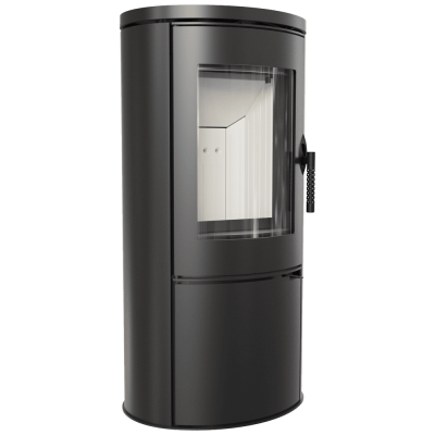 Wood burning steel-cast iron stove AB Ø 150 8