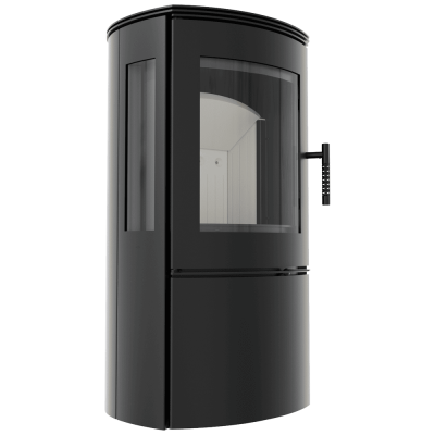 Wood burning steel stove FALCON VIEW Ø 150 10